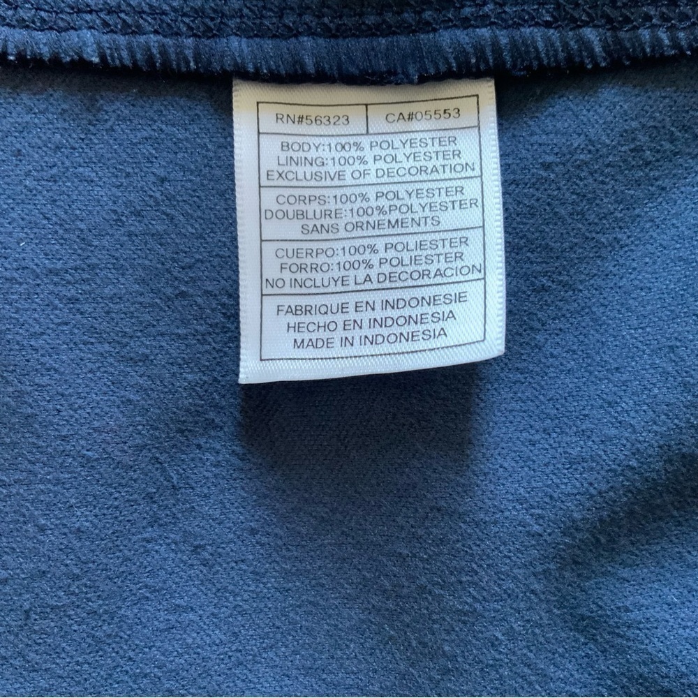 Vintage Nike LBJ23 LeBron James Full Zip Hoodie Jacket Blue Mens XL 2000s - Picture 14 of 14